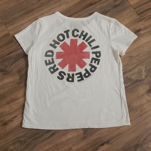 Vintage distressed band tee